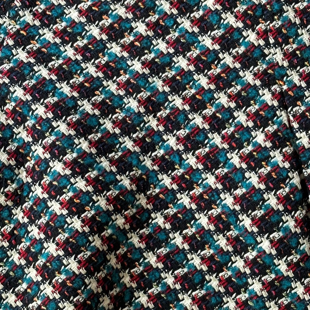 Zara Multicolor Checkered Mini Skirt - Picture 2 of 3